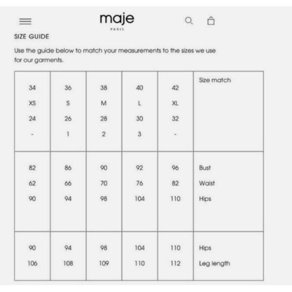 MAJE NWT Istel Bow-Print Jumpsuit - Ecru, Size Maje 40 / US Large, MSRP $375 - Picture 16 of 16